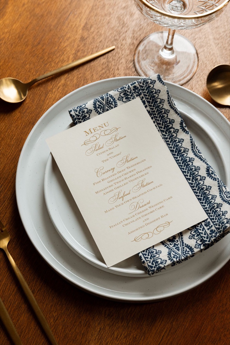 Wedding stationery
