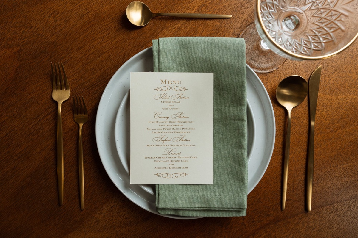 Wedding stationery