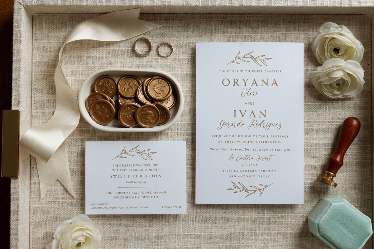 Wedding stationery